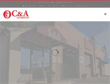 Tablet Screenshot of caautomotive.com